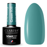 Claresa Vernis Gel UV LED 5 ml Vert 808 Rainbow Explosion