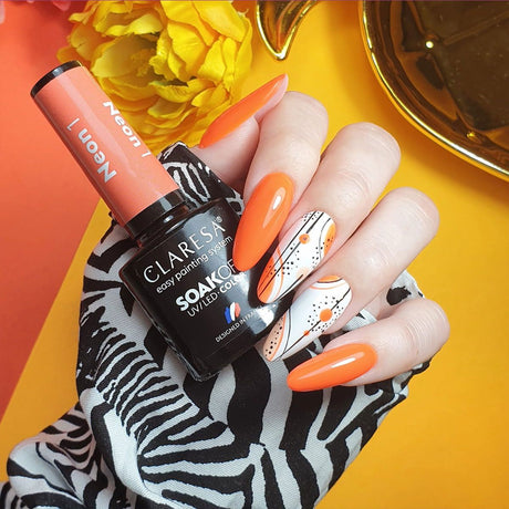 Claresa Vernis Gel UV LED 5 ml Néon 1
