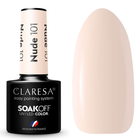 Claresa Vernis Gel UV LED 5 ml Nude 101