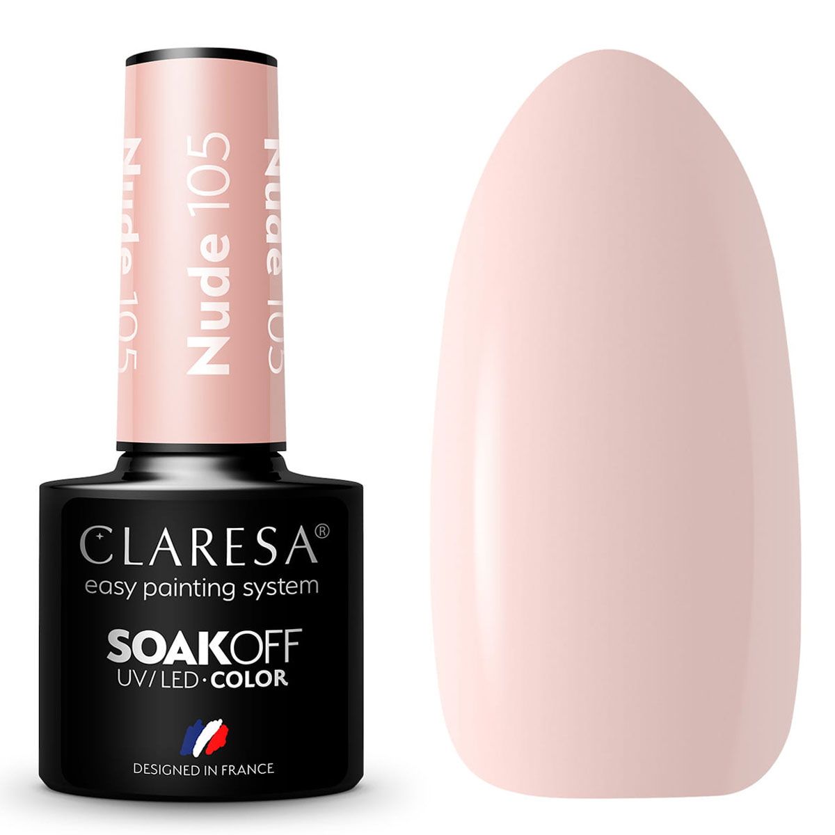 Claresa Vernis Gel UV LED 5 ml Nude 105