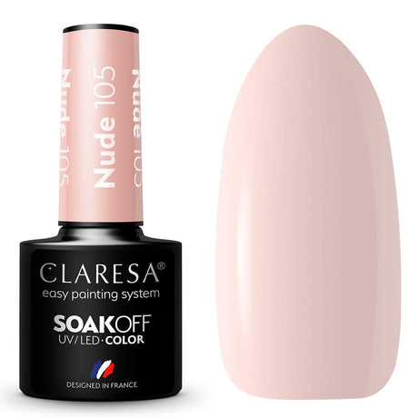 Claresa Vernis Gel UV LED 5 ml Nude 105