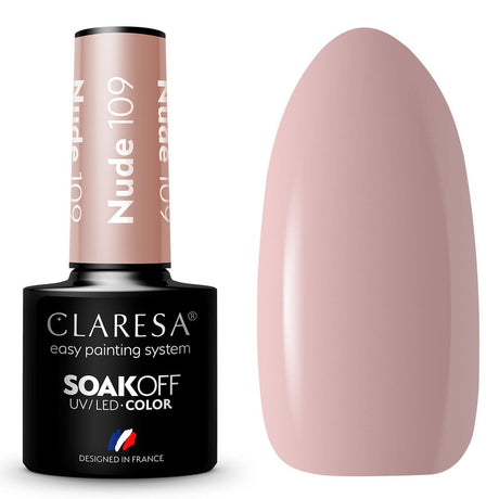 Claresa Vernis Gel UV LED 5 ml Nude 109