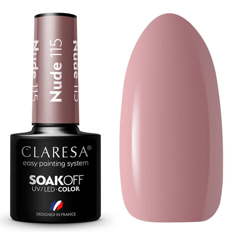 Claresa Vernis Gel UV LED 5 ml Nude 115