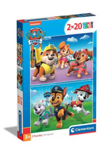 Clementoni puzzle 2x20pcs Pat Patrouille