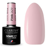 Claresa vernis gel uv led 5ml rose 509 fête foraine