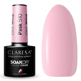 Claresa vernis gel uv led 5ml rose 510 fête foraine