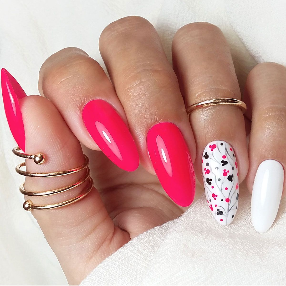 Claresa Vernis Gel UV LED 5 ml Rose 530 Rainbow Explosion