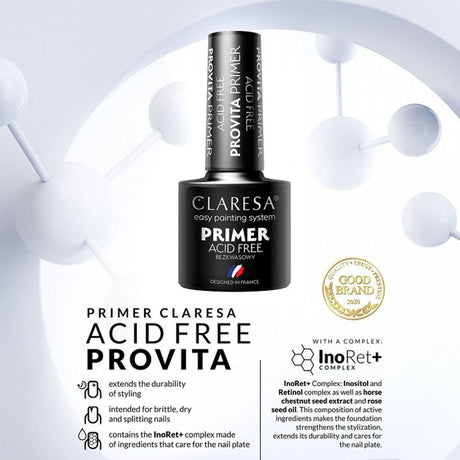 Claresa provita primer sans acide 5ml