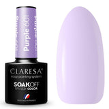 Claresa vernis gel uv led 5ml violet 601 voyage en ballon