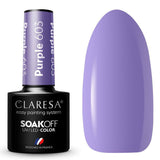 Claresa vernis gel uv led 5ml violet 603 fête foraine