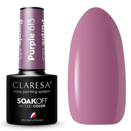 Claresa Vernis Gel UV LED 5 ml Violet 613 Savanna Vibes
