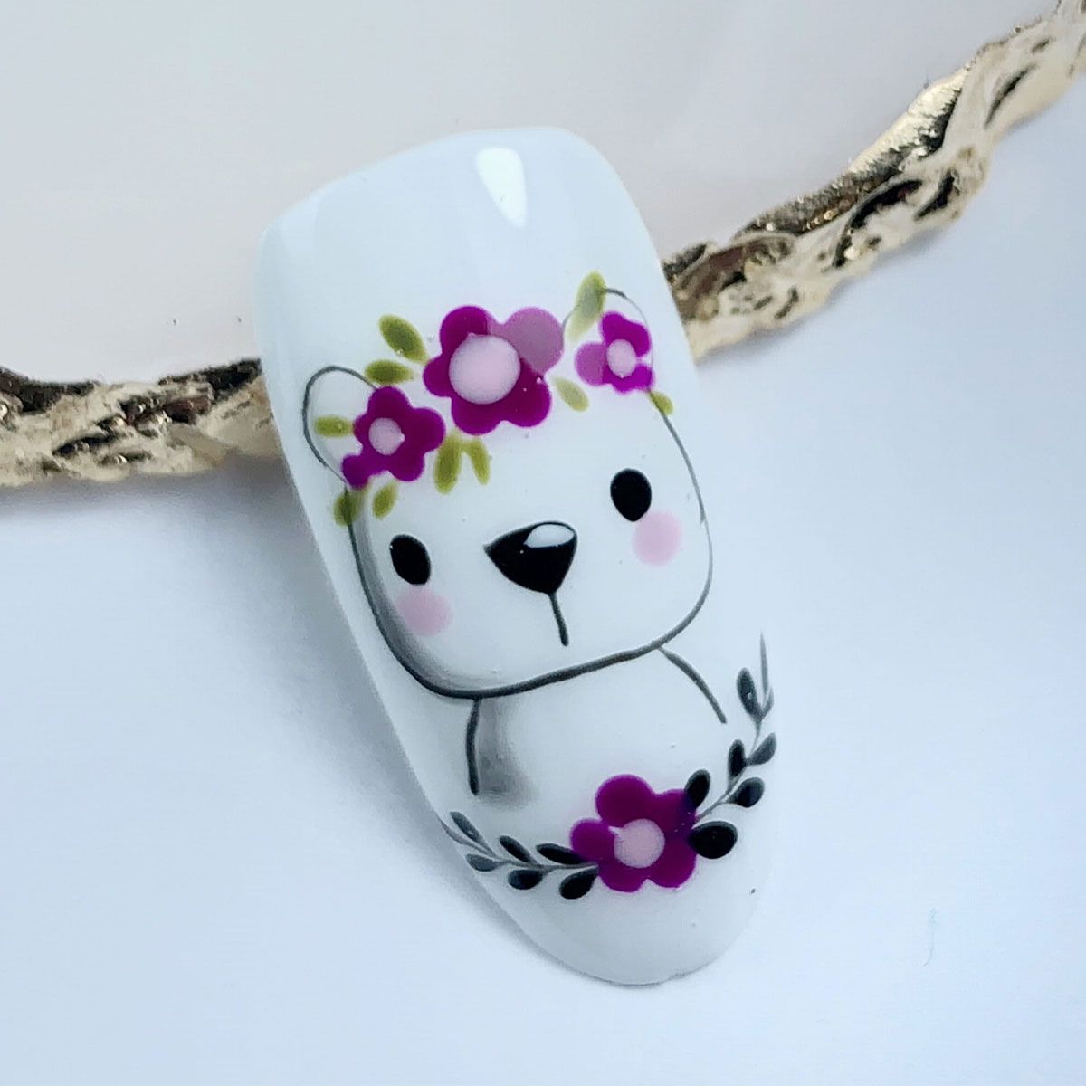 Claresa vernis gel uv led 5ml violet 619 baies pleines