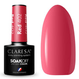 Claresa Vernis Gel UV LED 5 ml Rouge 402 Savanna Vibes