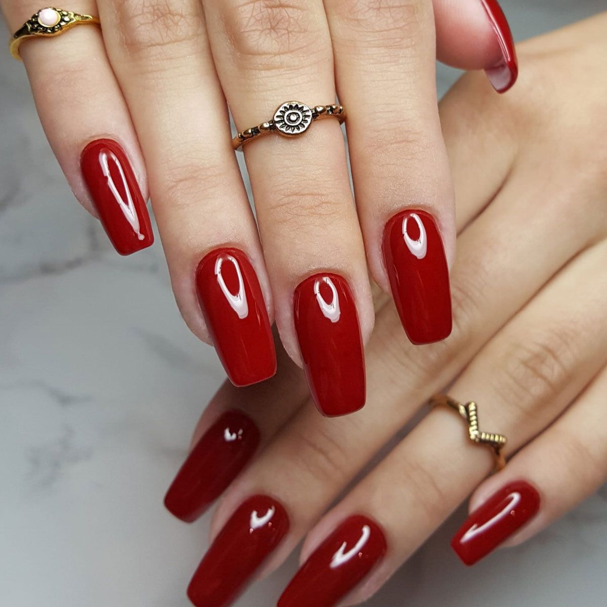 Claresa vernis gel uv led 5ml rouge 420 baies pleines