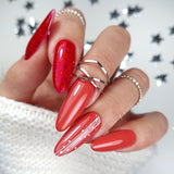 Claresa vernis gel uv led 5ml rouge 431 sentiments chaleureux
