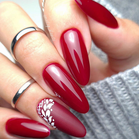 Claresa vernis gel uv led 5ml rouge 435 sentiments chaleureux