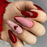 Claresa vernis gel uv led 5ml rouge 439 sentiments chaleureux