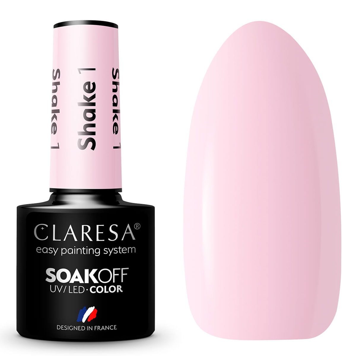 Claresa Vernis Gel UV LED 5 ml Secouer 1