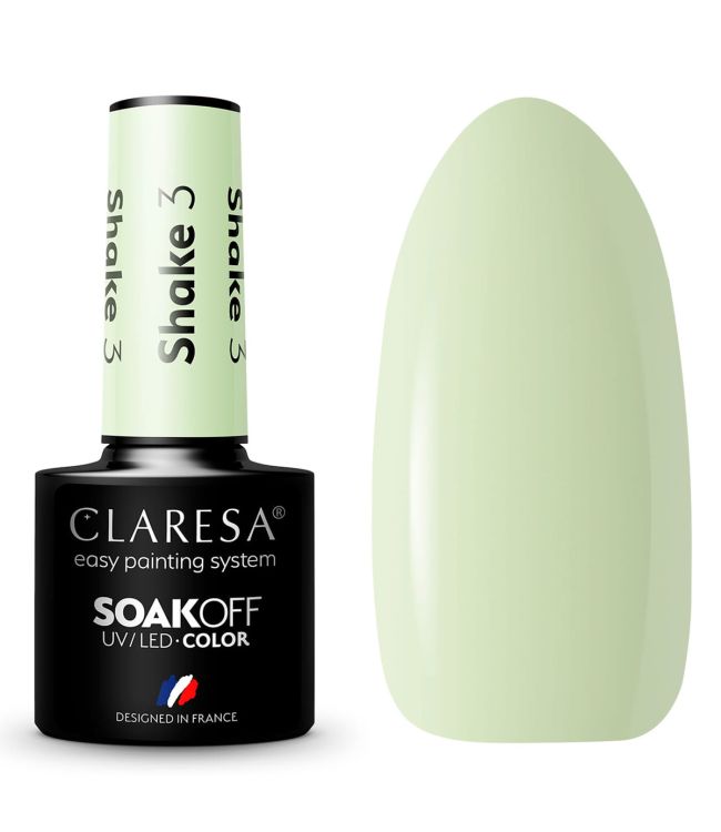 Claresa Vernis Gel UV LED 5 ml Secouer 3