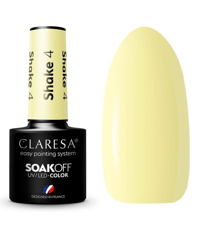 Claresa Vernis Gel UV LED 5 ml Secouer 4