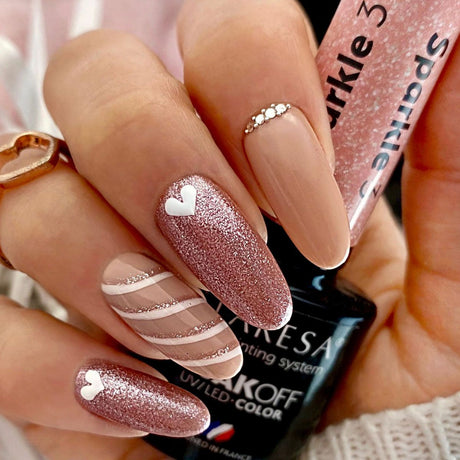 Claresa Vernis Gel UV LED 5 ml Sparkle 3