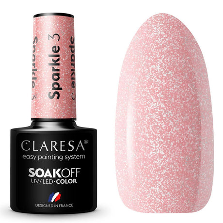 Claresa Vernis Gel UV LED 5 ml Sparkle 3