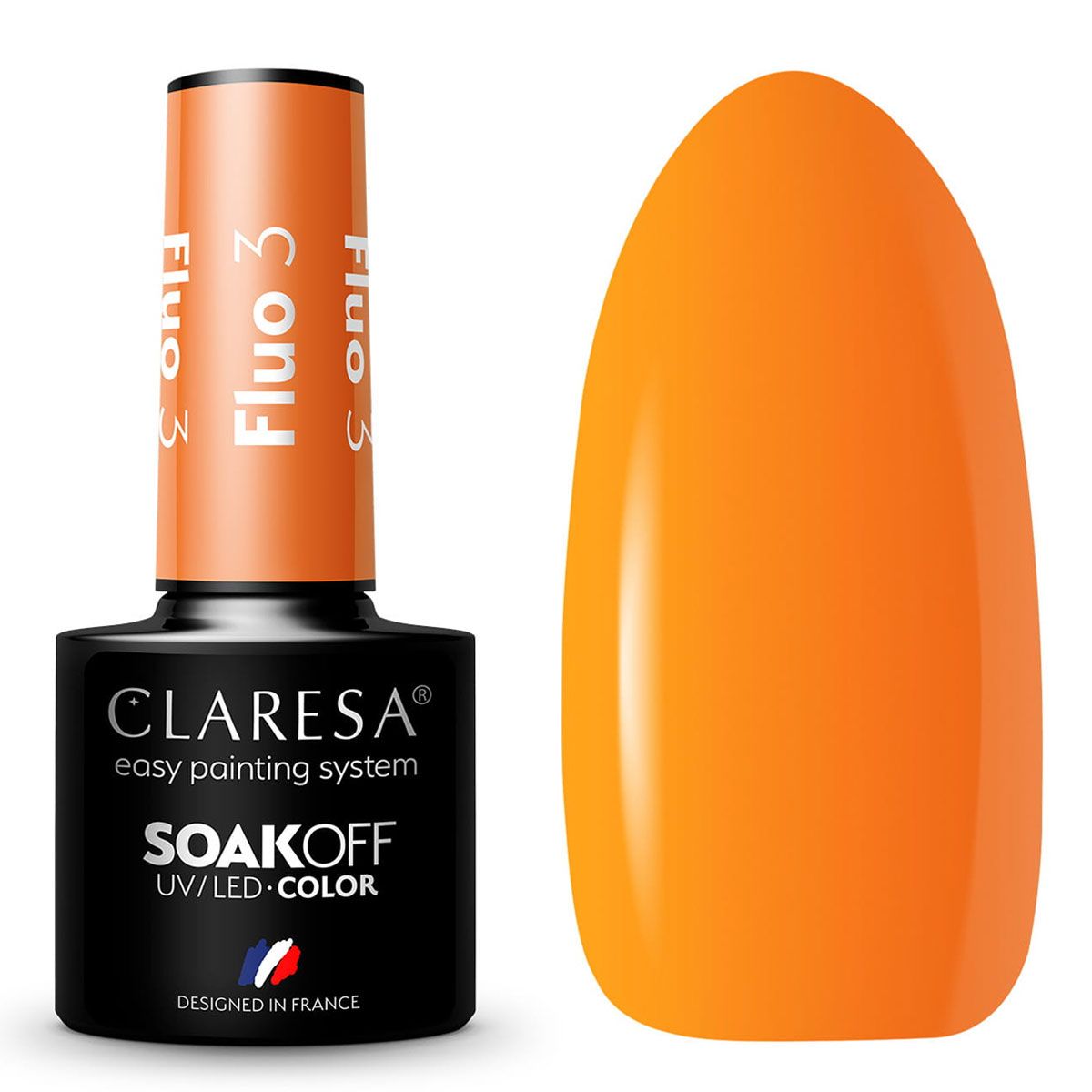 Claresa Vernis Gel UV LED 5ml Fluo 3