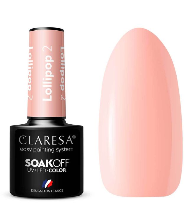 Claresa Vernis Gel UV LED 5 ml Sucette 2