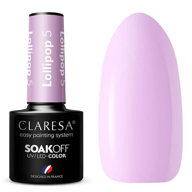 Claresa Vernis Gel UV LED 5 ml Sucette 5
