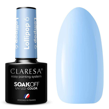 Claresa Vernis Gel UV LED 5 ml Sucette 6