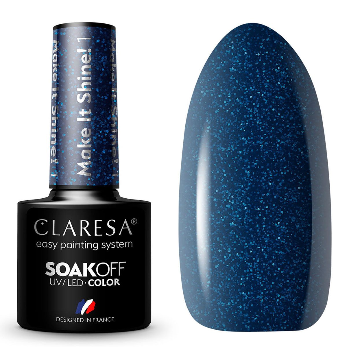 Claresa Vernis Gel UV LED 5 ml Make It Shine 1