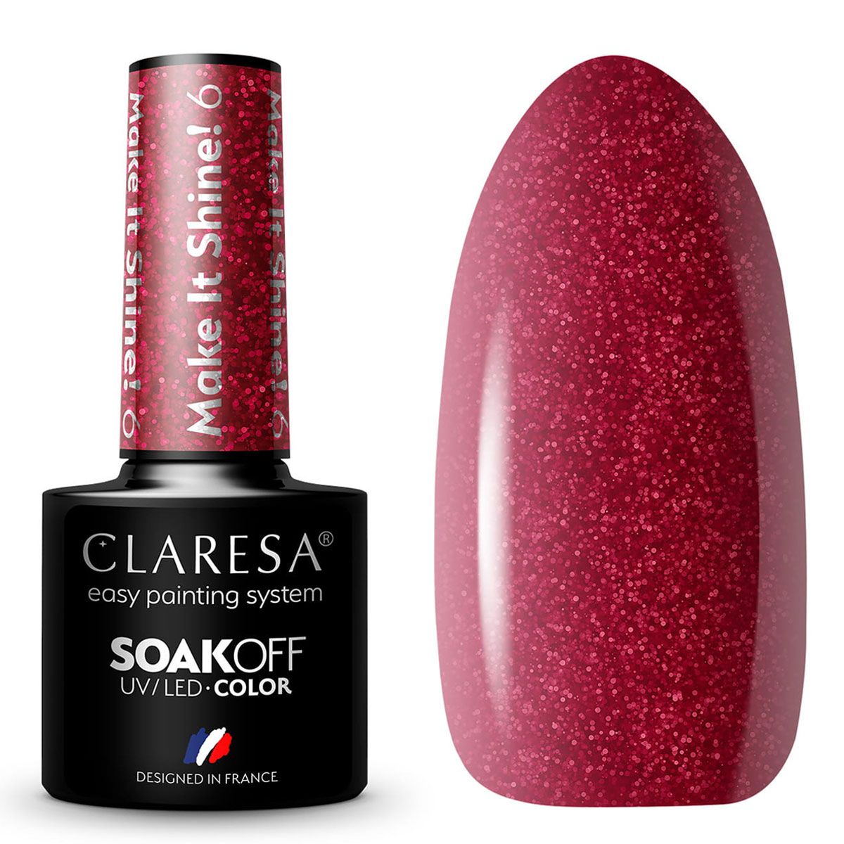 Claresa Vernis Gel UV LED 5 ml Make It Shine 6