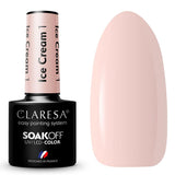 Claresa Vernis Gel UV LED 5 ml Crème Glacée 1