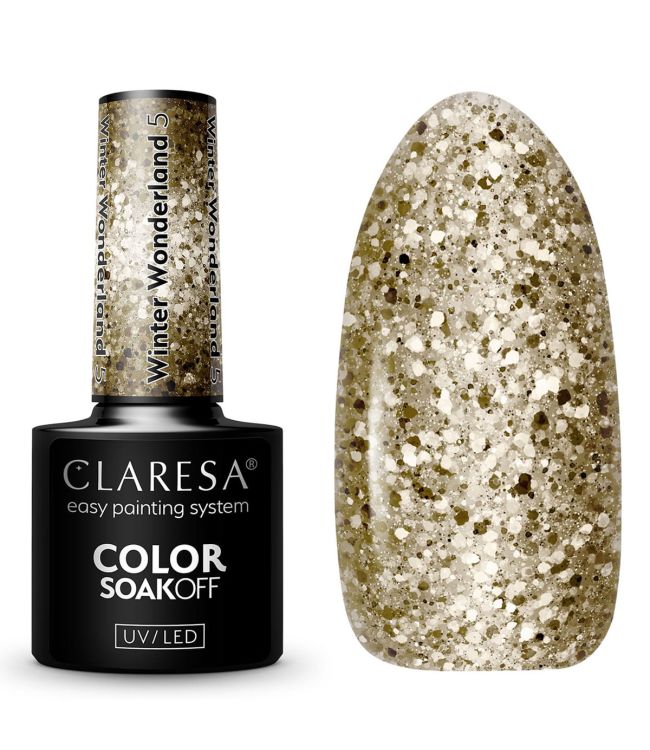 Claresa Vernis Gel UV LED 5 ml Pays des Merveilles d'Hiver 5