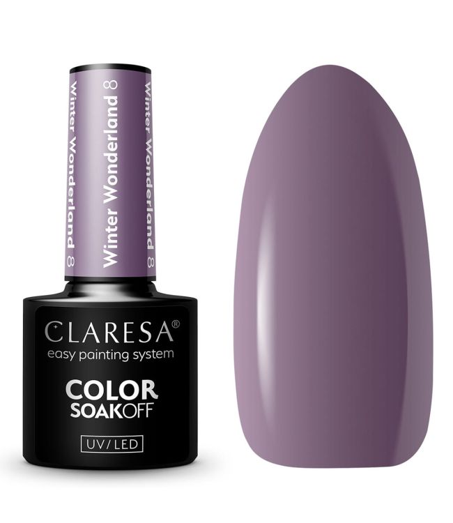 Claresa Vernis Gel UV LED 5 ml Pays des Merveilles d'Hiver 8
