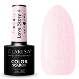 Claresa vernis gel uv led 5ml histoire d'amour 4