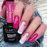 Claresa vernis gel uv led 5ml histoire d'amour 5