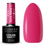 Claresa vernis gel uv led 5ml histoire d'amour 5