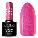 Claresa vernis gel uv led 5ml histoire d'amour 6