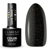 Claresa vernis gel uv led 5ml histoire d'amour 10