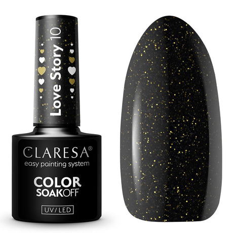 Claresa vernis gel uv led 5ml histoire d'amour 10