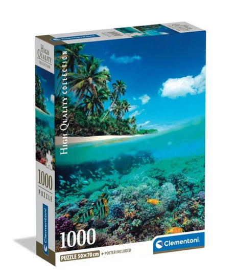 Clementoni puzzle 1000pcs paradis d'été