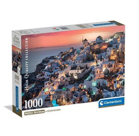 Puzzle Clementoni 1000pcs Santorin