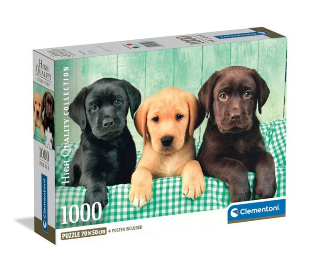 Clementoni puzzle trois laboratoires, 1000 pcs.