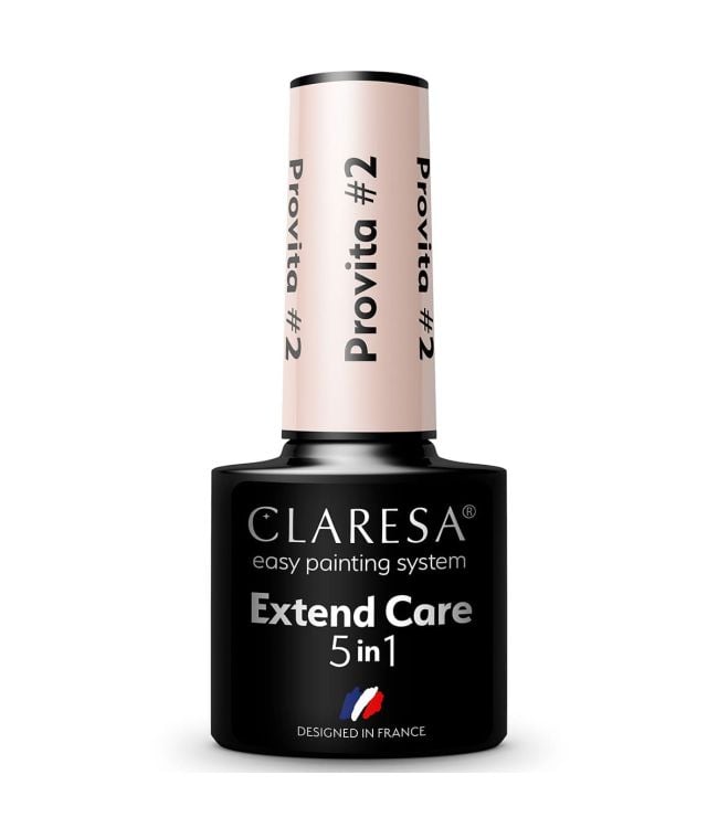 Claresa extend care 5 en 1 provita 2 base coat 5ml