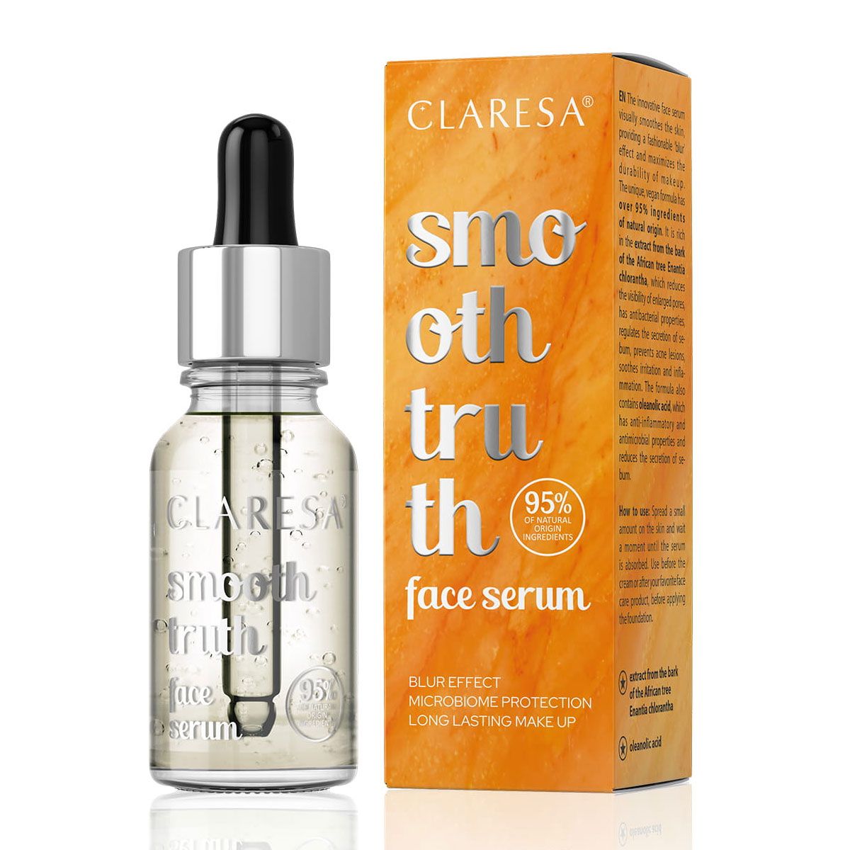 Claresa smooth Truth sérum visage lissant 16gr.