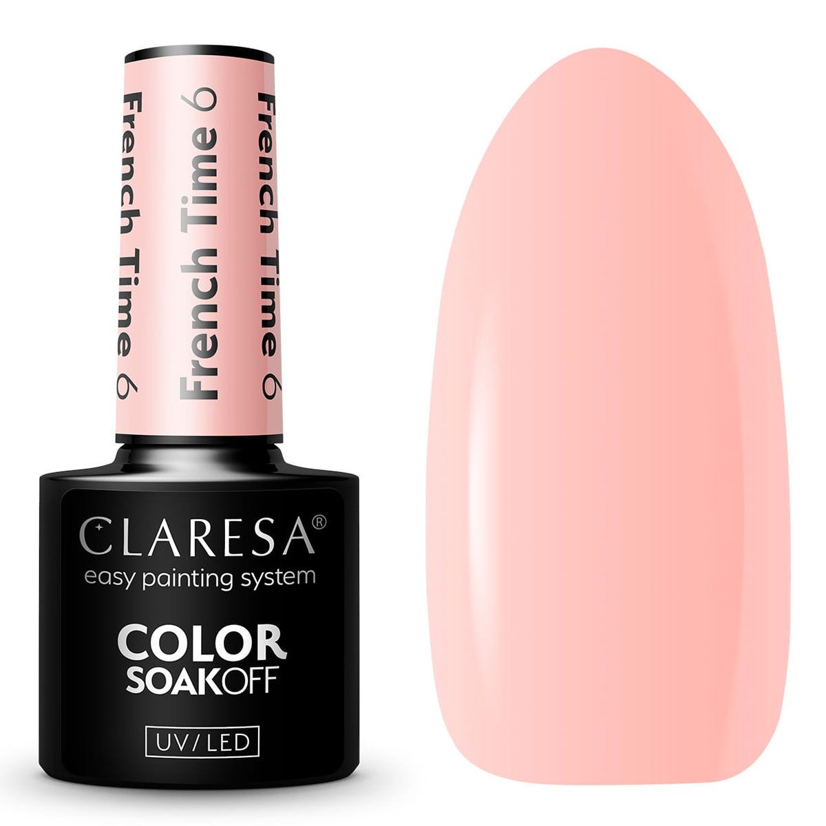Claresa Vernis Gel UV LED 5 ml Temps Français 6