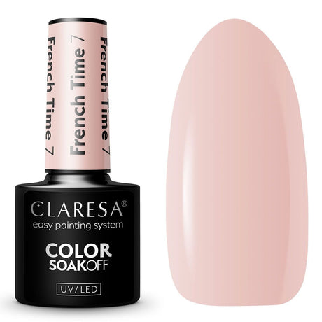 Claresa Vernis Gel UV LED 5 ml French Time 7