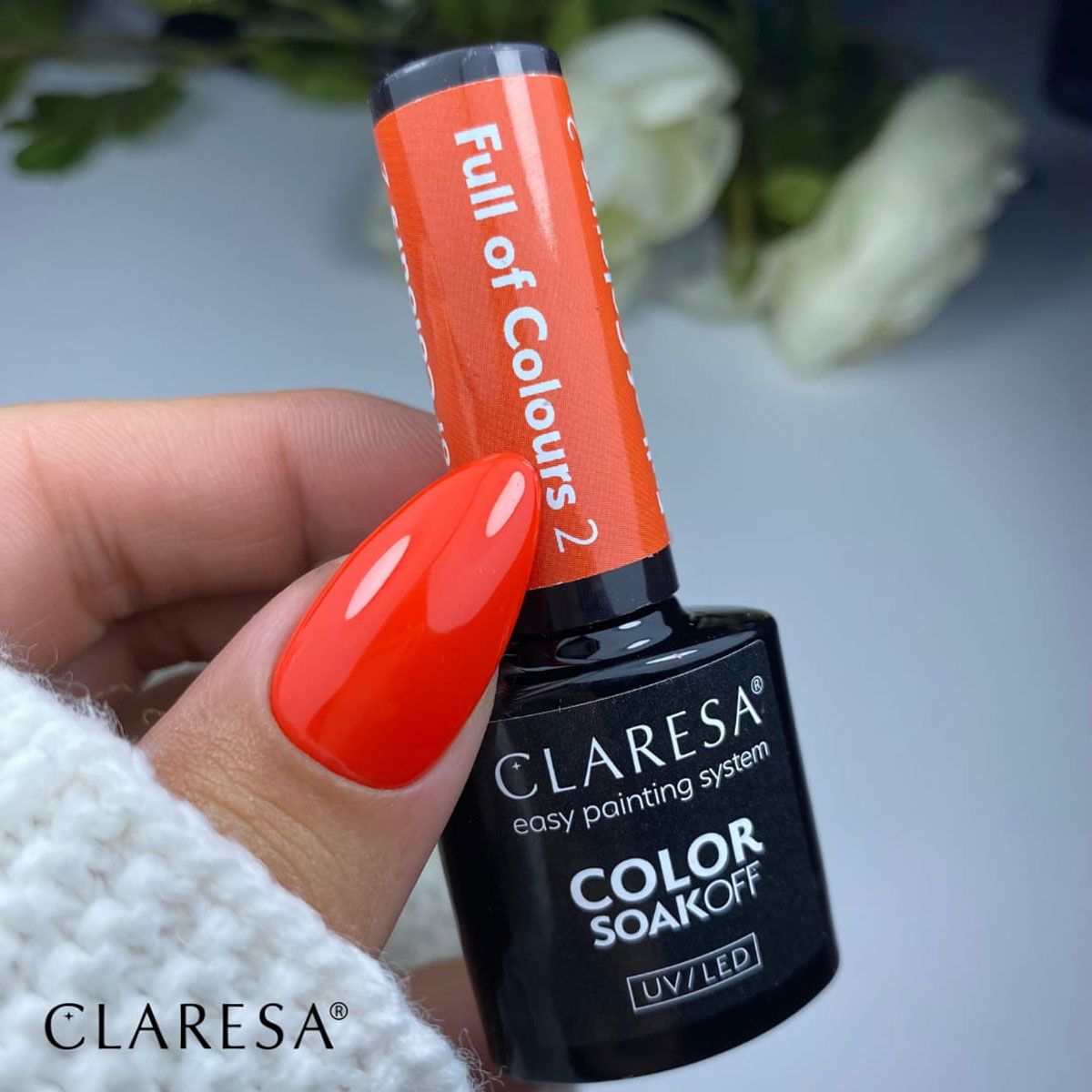 Claresa Vernis Gel UV LED 5 ml Plein de Couleurs 2