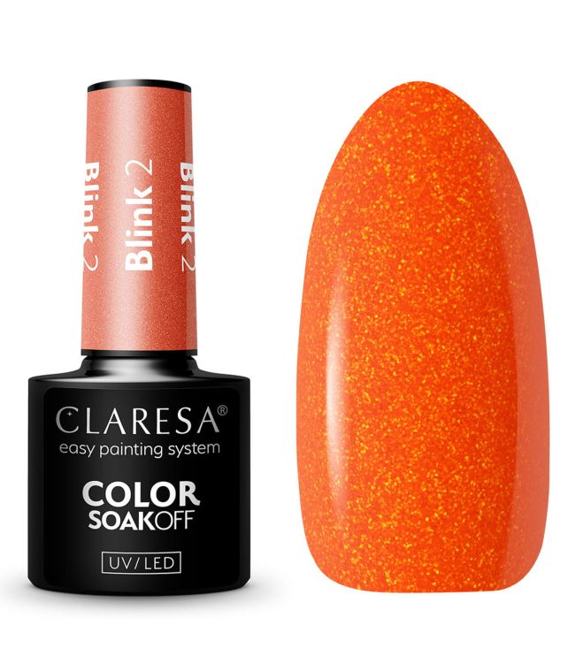 Claresa Vernis Gel UV LED 5 ml Blink 2